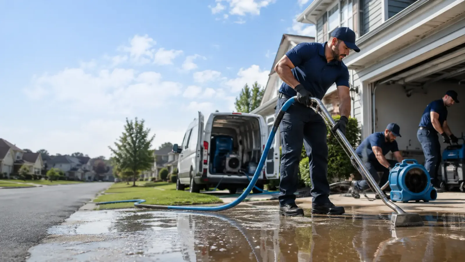Flood Damage Restoration in Street, MD